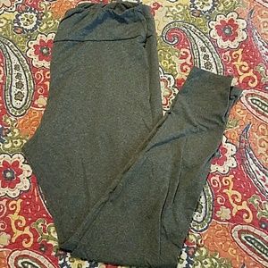 Gray leggings lularoe